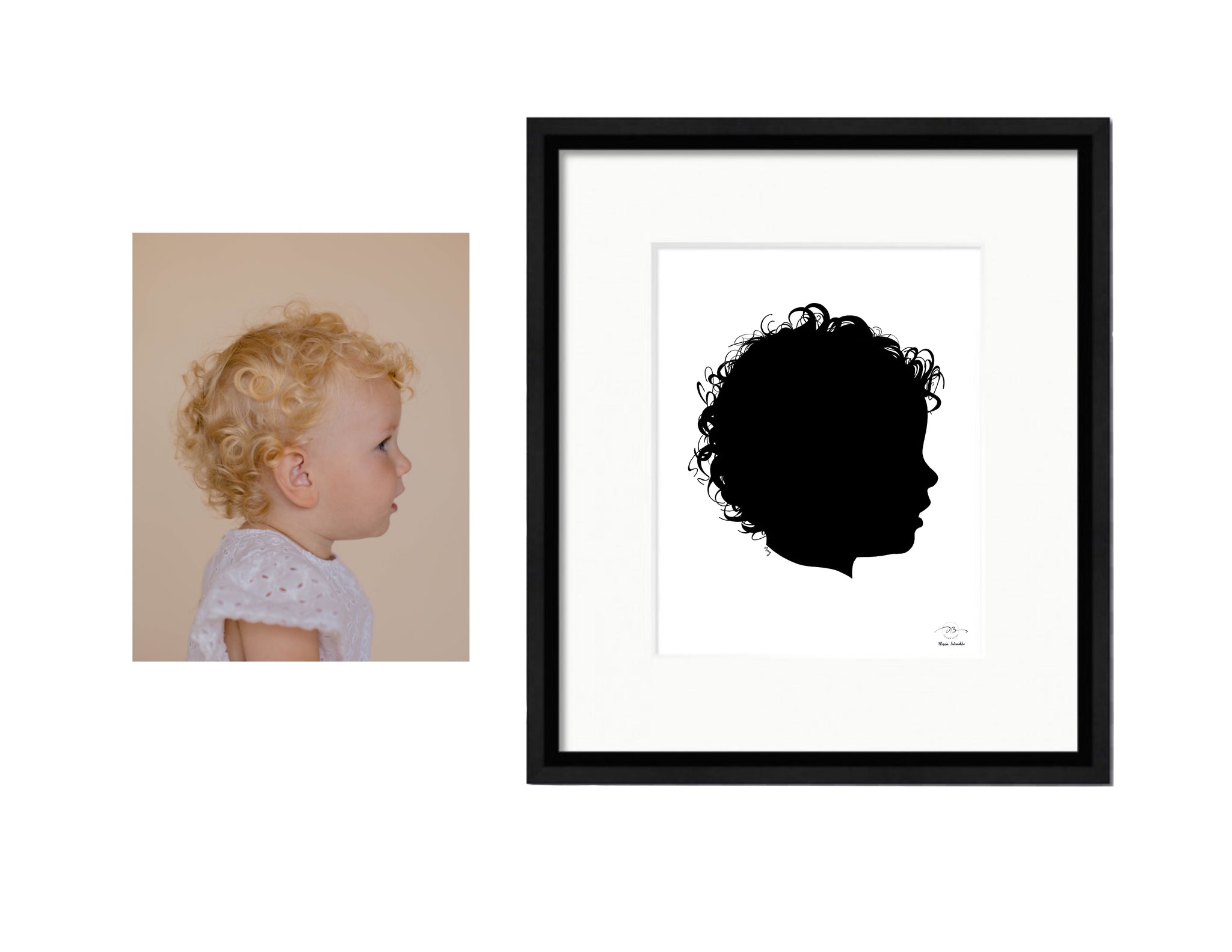 Custom Silhouette Portrait