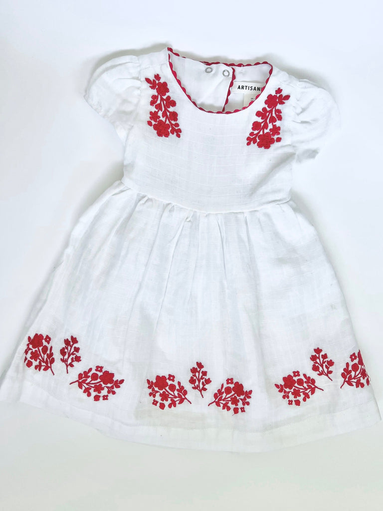 Artisan NY Linen Dress 24M Dolce Bebe Boutique Artisan NY Linen Dress 24M Dolce Bebe Boutique